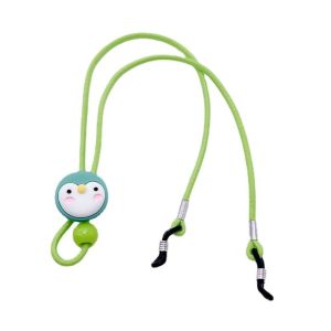 BETTERFORM Anti-Lost Hanging Neck Glasses Chain Kawaii Elastic Glasses Lanyard Christmas Gift Melody KT Kuromi Purin Glasses Rope Children Kids