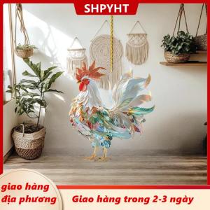 [COD] SHPYHT Giao hàng địa phương Acrylic Hoa Trang Trại Gà Dậu Móc Chìa Khóa Keychain Túi Phim Hoạt Hình Đồ Trang Sức Cho Phụ Nữ Cô Gái Chủ Xe quyến rũ