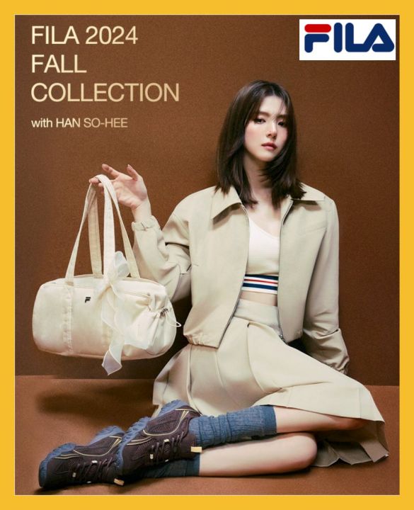 Han So-hees Pick】 FILA Ballerina Duffle Bag 3 Colors (2024