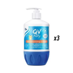 EGO QV Baby Moisturizing Cream 500g Exclusive Pump Face Cream Moisturizing Extra Hydration Baby Skin Lotion