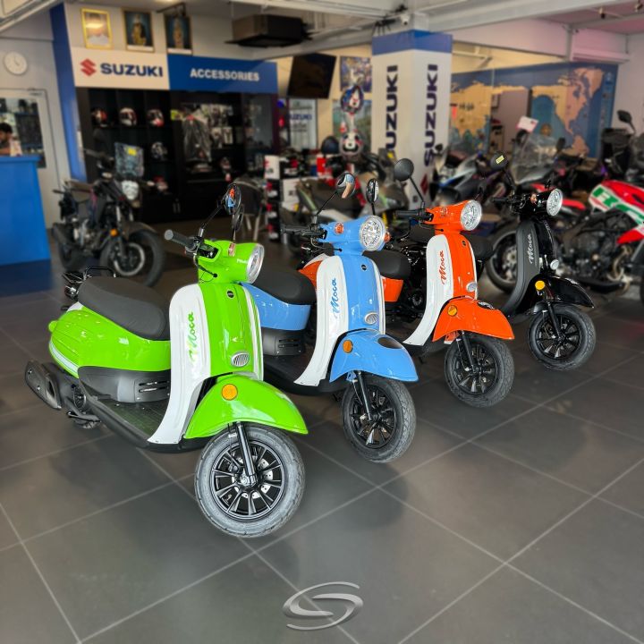 Moda Moca Moda Moca 110 Retro Cute Vespa Scooter Motorcycle | Lazada