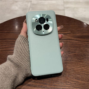 For Honor Magic 6 Pro Casing PU Leather Hard Case Phone Case Cover