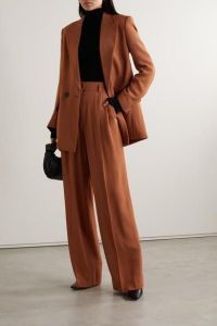 Loose Pants Trousers Wanita Celana Anti Kusut Celana Kulot Wanita Celana Kantor Formal TukuKlambiy