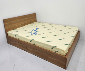 GIƯỜNG GỖ MDF GIAO HÀNG HỎA TỐC NHANH CHÓNG