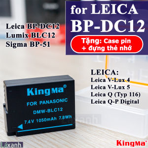 Leica BP-DC12 | Pin và Sạc máy ảnh Leica BP-DC12 DC12 Leica V-Lux 4 Leica V-Lux 5 Leica Q (Typ 116) Leica Q-P Digital