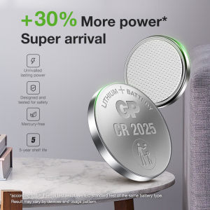 GP Lithium Coin Cells Battery CR2025 [ Card of 5s x20 ] (BR2025 DL2025 ECR2025 SB-T14 AWI L12 LM 2025 LiR2025 KCR2025)