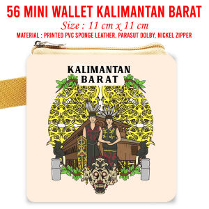 Kalimantan Barat Dompet Landmark Souvenir Suvenir Oleh Oleh Mini Wallet Negara Dompet Panjang Pouch Mouse Pad KalBar