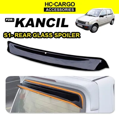 KANCIL REAR GALSS SPOILER WITH ( 3M TAPE) Plug and play