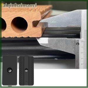 aiqinhaimaoyi 100 Pcs Dovetail Composite Deck Clip Easy-assembly Outdoor Floor Yard Garden Outdoor Living Tools Accessories Secure