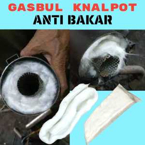 Glasswool Gasbul Knalpot Racing Gasbul Tahan Bakar Glaswol Knalpot Racing Mobil dan Motor PUTIH ANTI BAKAR PEREDAM KNALPOT kualitas premium