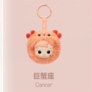 Popmart HACIPUPU Constellation Series Vinyl Plush Cute Doll Pendant Birthday Gift Official Blind Box Vinyl Plush Random Model Doll Figure Trendy Play Birthday Gift Decoration Toy