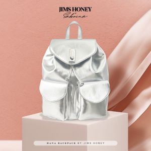 JIMS HONEY Hana Backpack Tas Ransel Wanita Ransel Kerja Fashionable