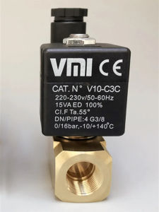 VMI Solenoid Valve Coil PG3/8 V10-C3C 220AC Coil Inner Diameter 13mm Height 38.5mm 15VA 16Bar