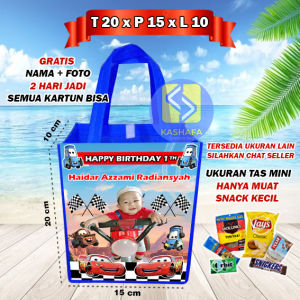 (80 PCS MINI) Tas Pesta Ulang Tahun Anak Karakter / Tas Pesta Ultah Anak Karakter Murah / Goodie bag ultah karakter bebas request /souvenir ultah free design /Tas ulang gratis tambah nama dan foto anak/ tas ultah termurah dan terlaris