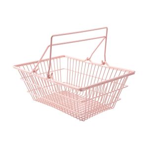 MIRELAE mini Giỏ đựng đồ Hồng S/M/L Giỏ tay Công suất lớn Giỏ tổ chức để bàn cho các bộ phận của trang sức và mỹ phẩm