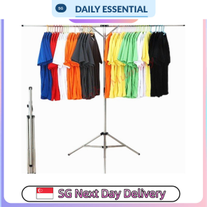 【DAILY ESSENTIAL】 Portable Telescopic Laundry Drying Rack - 2 / 4 Arms