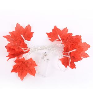 【Thurstan】ไฟคริสมาส ไฟตกแต่ง ไฟสตริงใบเมเปิ้ล ไฟตกแต่งห้อง ตกแต่งสวน กลางแจ้ง