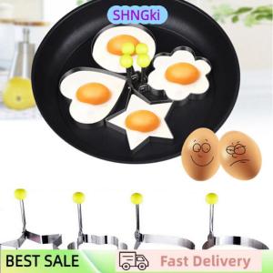 SHNGki Cooking Kitchen Tools Stainless Steel Fried Egg Shaper Ring Pancake Mould Mold