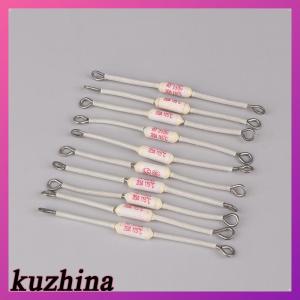 [kuzhina] 10ชิ้นหม้อหุงข้าว RF ฟิวส์ความร้อนเซรามิกตัด10A 20A 90C 125C 185C 230C