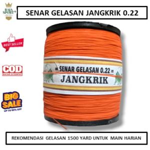 Gelasan Senar Layangan Jangkrik 0.22 Untuk Main Harian