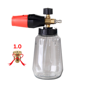 Bình Tạo Bọt Tuyết Foam Bình Bọt Tuyết Cho Máy Rửa Xe 1L Tặng Tâm Phun