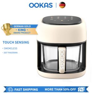 OOKAS air fryer oven air fryer glass basket 7L air fryer on sale japan made with oven sale inverter airfryer cooker sale on sale branded best seller