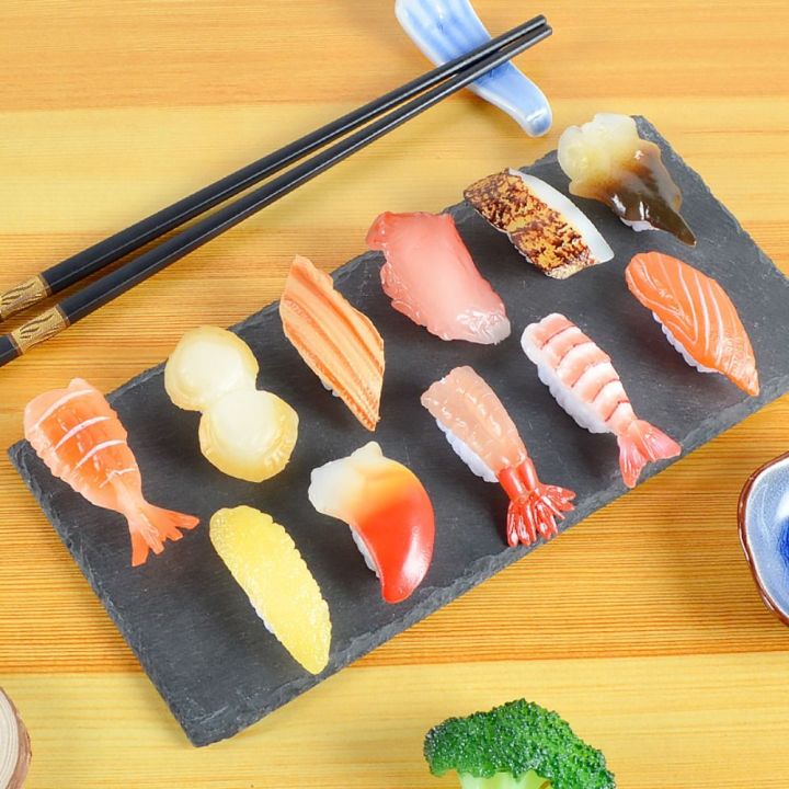YOUSHI TOP Japanese Food Simulation Sushi Model Rice Ball Pretend Play Simulation Kitchen Toy Artificial Simulation Food Food Toys Girls