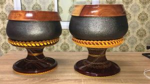 สินค้าขายดีอันดับหนึ่ง #สินค้ายอดนิยม หัวเสือ8.5นิ้ว บาตร บาตรพระ บาตรเหล็กบ่มพร้อมจัดชุด