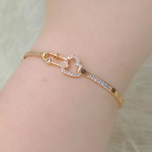 La Vienne - Aksesoris Perhiasan Bangle Gelang Titanium Wanita Anti Karat - Favorite Collection