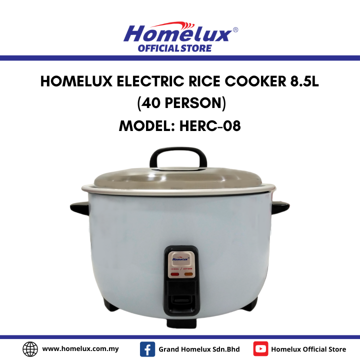 Herc Rice Cooker Homelux High Quality Commercial Electric Rice Cooker / Periuk Nasi ...