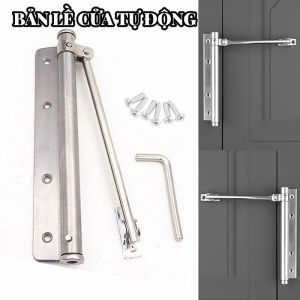 Tay Co Thủy Lực 180mm Thép Đóng Cửa Nhẹ Êm Không Gây Ồn Tay Đẩy Hơi Cho Cửa Phòng Ngủ WC Gia Đình
