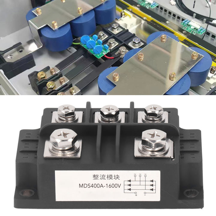 Diode Rectifier Module 3 Phase 400A Maximum Bridge Rectifier for