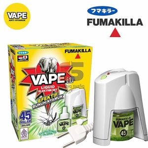Fumakilla Obat Nyamuk DBD Vape Elektrik Liquid Refill 45 Malam Ampuh