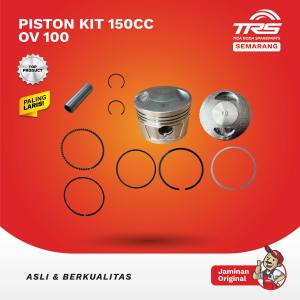 TRS Piston Kit 150cc Std Ov 25 Ov 50 Ov 100 Viar Karya 150 Tossa Kaisar Appktm Spareparts Original TRS SEMARANG