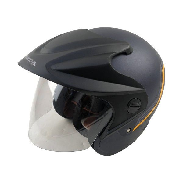 Honda Helmet Half Face Blue V2 87100HFLSL Lazada Indonesia