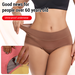 Womens multicolor optional breathable Absorbent Menstrual Panties