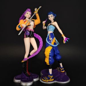 LUMIYA Huntrix KPOP Demon Hunter Action Figure PVC Rumi Zoey Jinu Mira Anime Ornament Peripheral Anime Mannequin Model Home Decor
