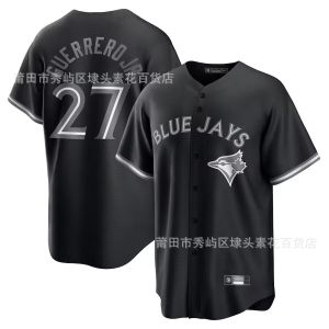 MLB Blue Jays Blue Jays 27 # Guerrero Jr. New Off-Light Version Jersey In Stock Wholesale