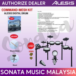 ALESIS MUSIC ORIGINAL QUALITY COMMAND-MESH DIGITAL ELECTRONIC DRUM SET PERFORMANCE PRACTICE BEGINNER