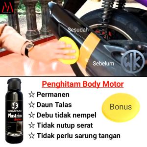 Werkudhoro Rubbing Compound Penghilang Baret / Insta Sparkling Pengkilap Body Motor & Mobil / Plastrim Restored Penghitam Permanen Dasboard Body Kasar
