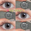 【0.00~-6.00 Power】 Magister Contact Lenses with Power 14.0MM OMG 1Pair Contact Lens Sparkle Look Without Ring 6 Months. 