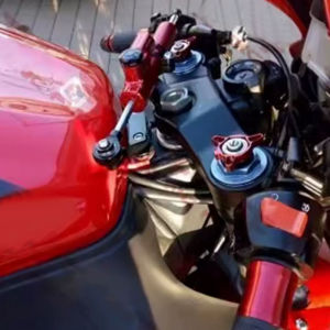 QMSTART Racing Motorcycle Steering Damper Stabilizer Bracket Mounting Holder For HONDA CBR 900 929 954 RR CBR900RR CBR929RR SC44 2000 2001 CBR954RR SC50 Fireblade 2002 2003