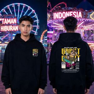 GREAT Black Streetwear Hoodie with Logo Premium MensDesign OversizedWanita Trendy Fashion Hoodies M-3XL