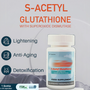 OFFICIAL S-Acetyl Glutathione Anti Aging And Skin Whitening Gluta Capsule