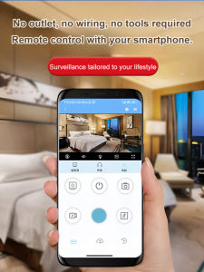 Smart Mini Camera 4K Ultra HD Wireless Security Camera Night Vision Motion Detection Home Office Surveillance