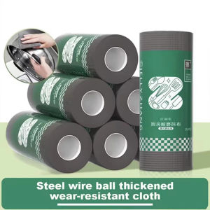 25Pcs/Roll Disposable Cleaning Wash Cloth Multi-Purpose Cleaning Towel Dishcloth Rag Kitchen Clean Accessories