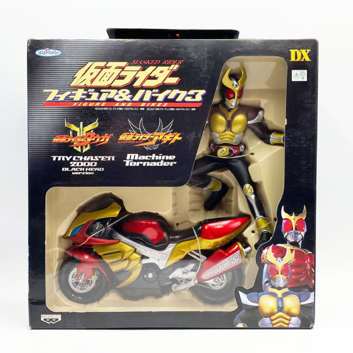 Banpresto DX Figure & Bike Masked Rider Kamen Rider Agito and Machine Tornado NEW คาเมนไรเดอร์ อากิโตะ ใหม่
