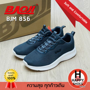 [🥇บาโอจิแท้100%👟ไซส์ 41-45🆓ฟรี...ถุงเท้า 1 คู่] BAOJI รุ่น BJM856 รองเท้าผ้าใบชาย รองเท้าออกกำลังกายชาย หล่อเท่ นุ่มเบา สบายเท้า