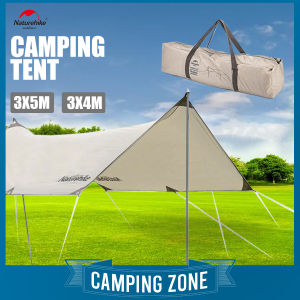 NATUREHIKE Tent Camping Big Tent Outdoor Tent Open Tent Camping Canopy Tent Square Tent Khemah Camping Waterproof