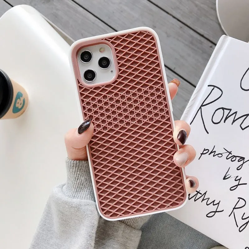 Soft Vans Waffle Case For IPhone 14 Plus 14 Pro Max 13 mini 12 11